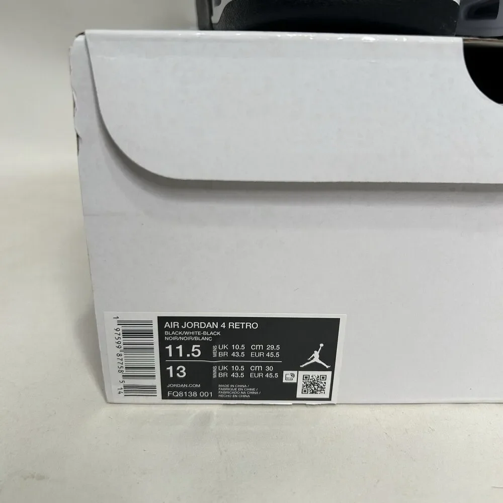 Nike Air Jordan 4 Retro “White Thunder” 2024